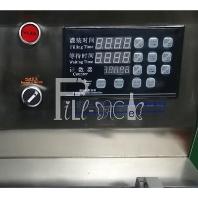 Semi Automatische Tribune op Zakwater het Vullen Machinedesktop 10 Pijpen Juice Milk