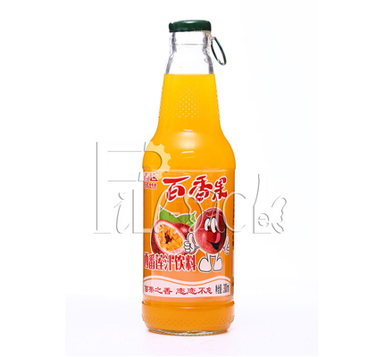 Automatische 3 in 1 Pulpkorrel Oranje Juice Beverage Filling Equipment met Trekkracht Ring Cap