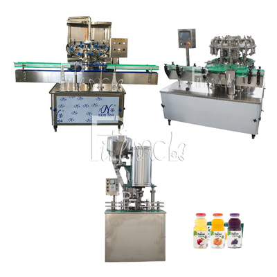 De Was van het Fruitjuice beverage hot filling machine van de glasfles 0-2L Automatische Vullende het Afdekken Lijn