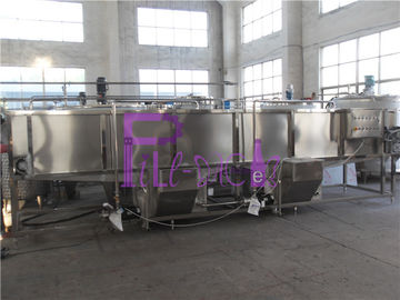 Gebottelde het Sap Koelsterilisator van de drankverwerking Plastiek 80 - 60 ℃