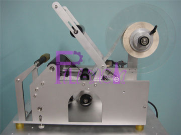 Semi automatische Fles Etiketteringsmachine voor stickeretiketten met de printer van de datumcodage
