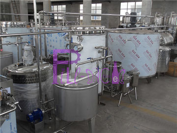 Roestvrij staal 304 de materiële dubbele filter van Juice Processing Equipment voor sapverwerking