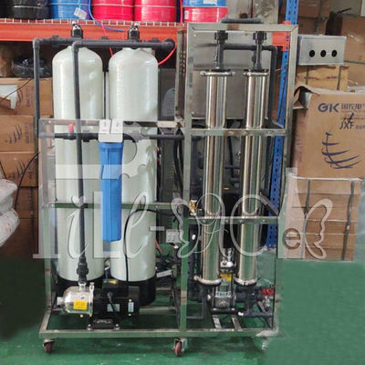 Van het de Omgekeerde Osmosero Drinkwater van 500LPH Monoblock de Behandelingsmachine met FRP-filter