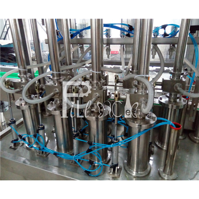 3L plastic Flessenzuiger het Vullen Machine Juice Sterilizing Cooling