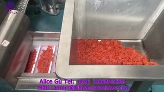 2271 J124 Weegdraaitafel Zaktoevoer Blokvormige sap- en snoepvul- en sluitmachine