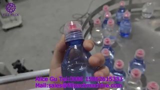 2251 J18 Lineaire plastic fles met split-type schroefdop Zelfaanzuigende zuigervulling met 6 stations 4-wiel Ca
