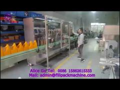 2158 J113 Lineair split-type zuigersmeermiddel 8-stations vullen, afsluiten en labelen Productielijn