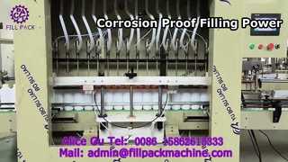 2115 J66 Rechte automatische anticorrosievulmachine met 16 stations