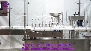 2230 J2 Inline 4-kops vul- en 2-kops sluitmachine voor kleine flessen