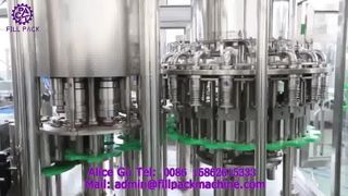 2226 J1 Heetvullende 3-in-1 18-18-6 Spoel-vul-sluitmachine
