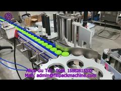 2164 M4 blikken dop glazen fles automatische draaitafel zelfklevende wekelijkse etiketteermachine