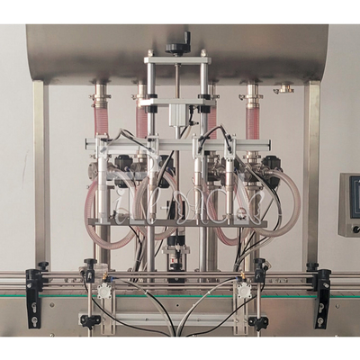 Eetbare Olie het Vullen de Kruiksmeermiddel/Motor van de Machine Automatische Lineaire Plastic Fles