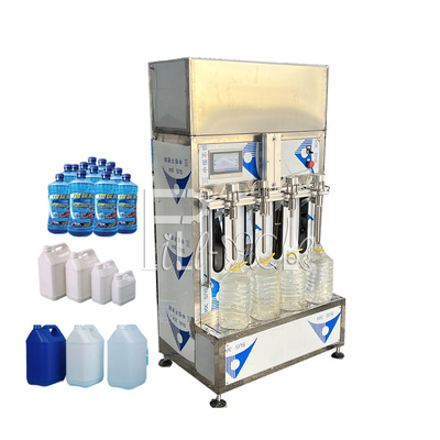 Semi Automatisch Plastic de Flessenmineraalwater van Juice Filling Machine Linear Liquid
