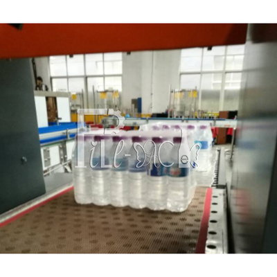 De automatische l-Type PE van de het Waterdrank van de Krimpfolieomslag Fles van het het HUISDIERENglas kan Materiaal