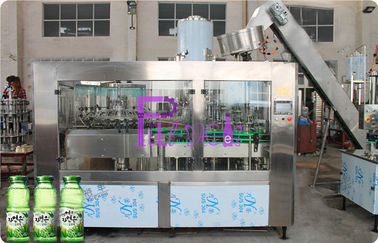 20000BPH Sprankelende de Drank Vullende Lijn 3 van de aloëpulp Juice Filling Machine Glass Bottle in 1