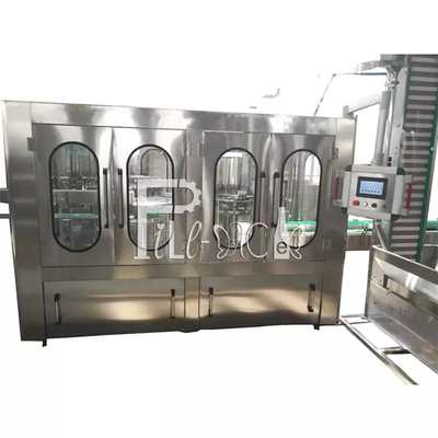 het Water van 2L Monoblock het Spoelen het Vullende het Afdekken de Fles van het Machinehuisdier Zuivere Drinken 0.5Mpa