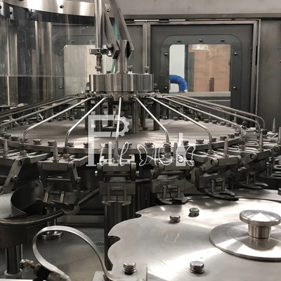 3 in 1 Monoblock-Mineraalwater het Vullende het Afdekken Machine10000bph Plastic Fles Spoelen