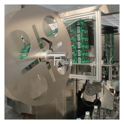 Het enige Hoofd krimpt Koker Etiketteringsmachine 150BPM Volledige Automatisch voor pvc-Fles