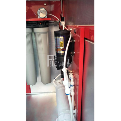 Muntstuk en Bill Purified Water Bottle Vending-Machine 10L/Min 550W 0.5MPA