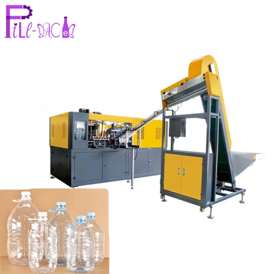 190 mm PET-flessenblaasmachine met 1 holte Volautomatisch voor 3 - 5L