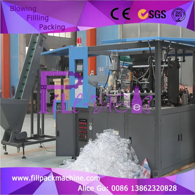 Volautomatische PET-fles blaasvormmachine / apparatuur 2 holte voor 3 - 5L