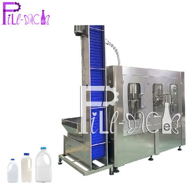 Automatisch monoblock6000bph Fles Integraal 3 in-1washing-in:dienen-afdekt Melk het Vullen Machine/apparaat