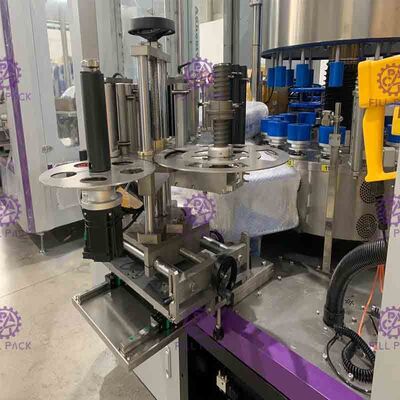 Champagne-Glasfles Etiketteringsmachine Industriële Handetiketmachine