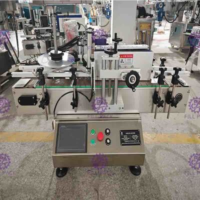 3000BPH de Geautomatiseerde Zelfklevende Sticker van de lijstbovenkant met Hete Foliecodage