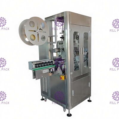 De Fles van de de Halskoker van pvc van 150BPM OPS de inkrimpbare Hitte van de Etiketteringsmachine -