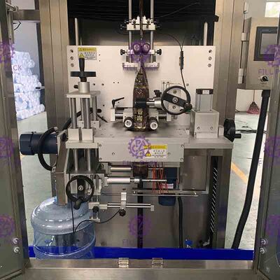 De enige Hoofdhals Machine van Labeler van de Etiketteringsgallon Volledige Automatisering 300BPM