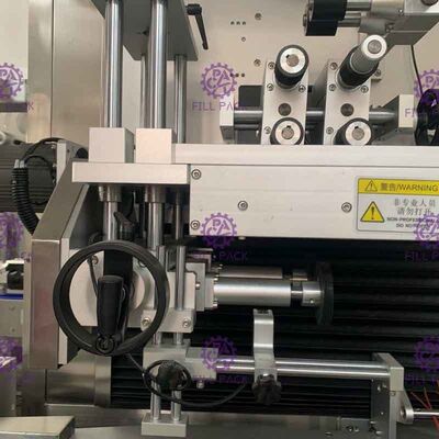 Foto-elektrisch krimp de Sticker van de het HUISDIEREN Vlakke Fles van Kokerpvc Etiketteringsmachine