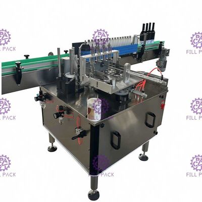 De ronde Glaskruik Automatische Hoge snelheid van de Etiketteringsmachine Natte Lijm