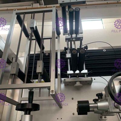 Automatische Dubbele het Voeden Type Fles Etiketteringsmachine voor HUISDIER/pvc-Etiket 250BPM