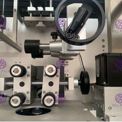 Dubbele Drijf Vier Bladen Geïnstalleerde Fles Etiketteringsmachine met Panasonic-Bestuurder