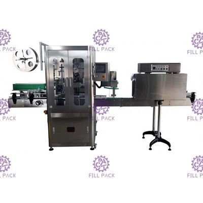 3000BPH fles Etiketteringsmachine Hete Windfunctie Gemakkelijke Regelbare Hoogte