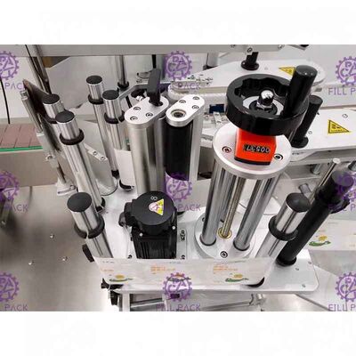 Vierkante Fles Etiketteringsmachine met Enige Zij1000w 220V 50HZ