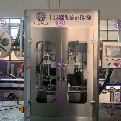 Één/Enig Hoofdpvc-HUISDIER/Plastic Flessenkoker krimpt Etikettering/de Machine/het Materiaal/de Installatie/het Systeem van Labeler