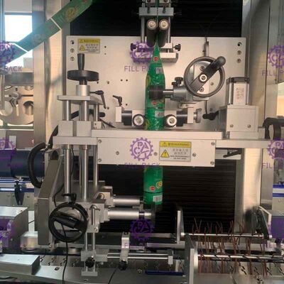 Één/Enig Hoofdpvc-HUISDIER/Plastic Flessenkoker krimpt Etikettering/de Machine/het Materiaal/de Installatie/het Systeem van Labeler