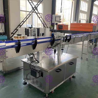 1800bph kies zij Zelfklevende etiketteringsmachine voor kleine ronde fles uit