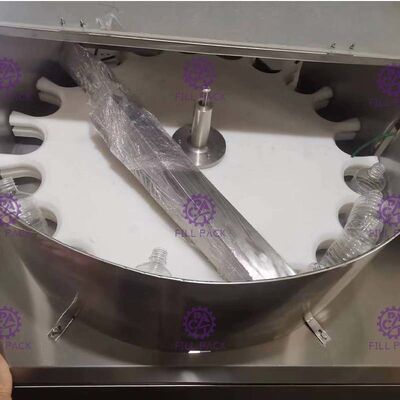 Ronde Plaattype Kleine Flessensorteermachine voor Water Vullend Systeem