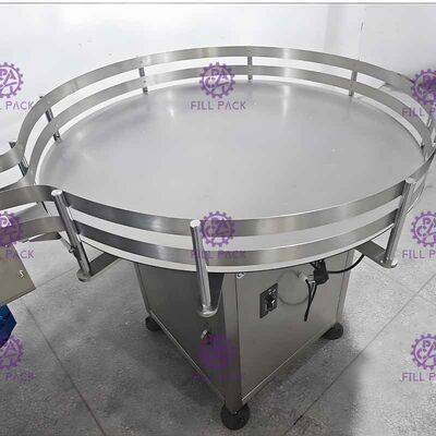 Semi Automatische Roterende Flessensorteermachine voor de Fles 0.37Kw van het Melkglas