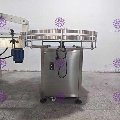 Semi Automatische Roterende Flessensorteermachine voor de Fles 0.37Kw van het Melkglas