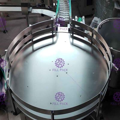 Semi Automatische Roterende Flessensorteermachine voor de Fles 0.37Kw van het Melkglas