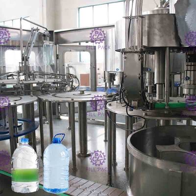 Roestvrij staal drinkwater het vullen machine voor gebottelde waterproductielijn