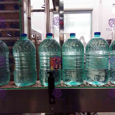 3L / 5L/10L-Mineraalwater Plastic Fles 2 in 1 het Vullen Materiaal/Installatie/Machine/Systeem/Lijn