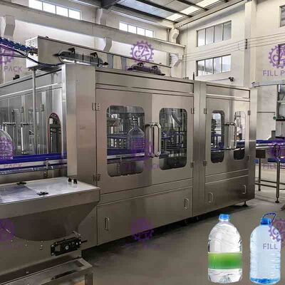 3L / 5L/10L-Mineraalwater Plastic Fles 2 in 1 Productiemateriaal/Installatie/Machine/Systeem/Lijn