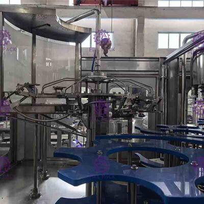 3L / 5L/10L-Mineraalwater Plastic Fles 2 in 1 Rinser-Materiaal/Installatie/Machine/Systeem/Lijn van de Vullercapsuleermachine