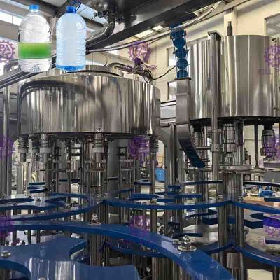 3L / 5L/10L-Mineraalwater Plastic Fles 2 in 1 Was het Vullen het Afdekken Materiaal/Installatie/Machine/Systeem/Lijn