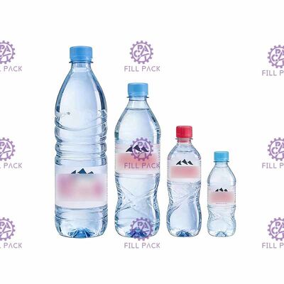 Automatische Drinkwater het Vullen Machine, Roestvrij staal Gebottelde Waterproductielijn