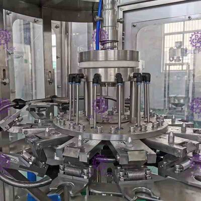 PLC Monoblock Drinkwater het Vullen de Was van de Installatiedrank het Vullen het Afdekken Machine